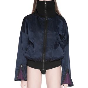 NWOT NOMAD VII - WAYOME BOMBER JACKET BLUE
